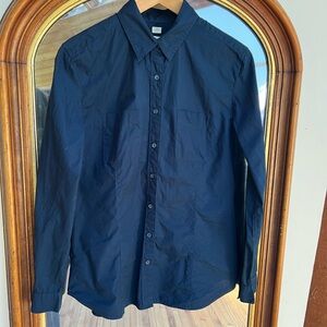 LOFT Women's Navy Blue Blouse